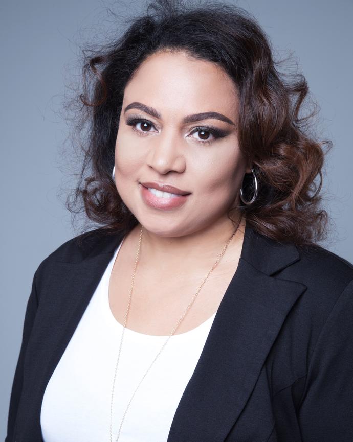 A headshot of Ayanna Cooper